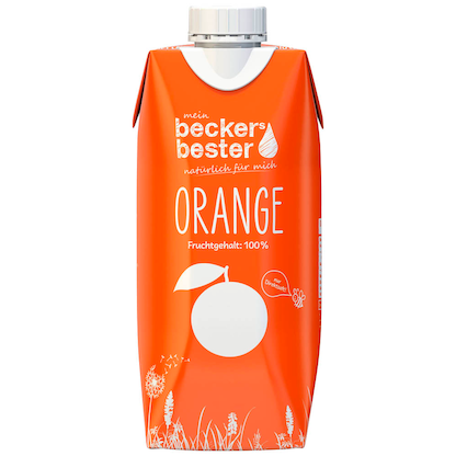 Artikelbild 2 für beckers bester ORANGE Direktsaft 12x 0,33 l, Artikelnummer 652828