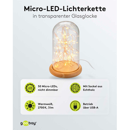 Artikelbild 12 für goobay LED Dekoleuchte transparent, 1 St., Artikelnummer 725311