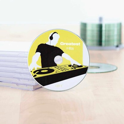 Artikelbild 5 für HERMA CD-Etiketten 4850 weiß, 50 Etiketten , Artikelnummer 781854