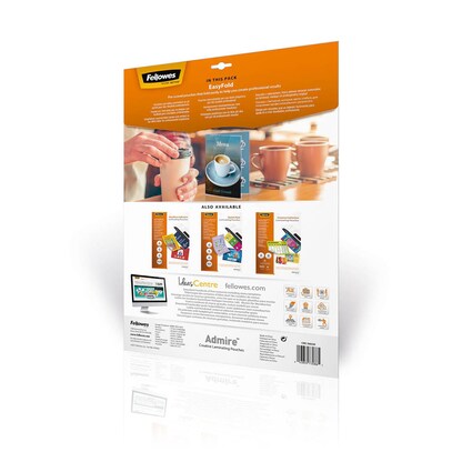Artikelbild 3 für Fellowes Admire Easy Fold Laminierfolien glänzend für A3 80 micron, 25 St., Artikelnummer 452096
