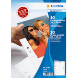 Artikelbild 1 für HERMA Fotosichthüllen Fotophan 20x30 cm weiß genarbt, 10 St., Artikelnummer 702579
