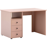 Artikelbild 1 für MÖBELPARTNER Smash Schreibtisch apricot rechteckig, Wangen-Gestell orange 115,8 x 70,0 cm, Artikelnummer 254967