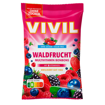 Artikelbild für VIVIL® Waldfrucht Multivitamin Bonbons 33 St./ 120,0 g, Artikelnummer 149647