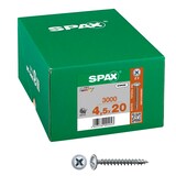 Artikelbild 1 für SPAX® Universalschrauben Z2 Rückwandkopf WIROX 0281010450202 4,5 mm x 20 mm, 3.000 St., Artikelnummer 395077