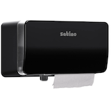 Artikelbild 1 für Satino Toilettenpapierspender HYGINITY MT1 System 333427 schwarz Kunststoff, 1 St., Artikelnummer 663209