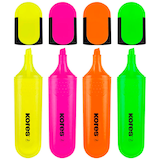 Artikelbild 1 für Kores® Brightliner Textmarker farbsortiert, 4 St., Artikelnummer 766743