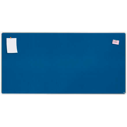 Artikelbild für nobo Pinnwand Premium Plus 240,0 x 120,0 cm Textil blau, Artikelnummer 784128