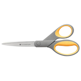 Artikelbild 1 für WESTCOTT Papierschere TITANIUM Super grau-gelb 21,0 cm, Artikelnummer 398305