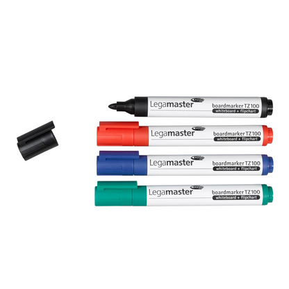 Artikelbild für Legamaster TZ 100 Whiteboard-Marker farbsortiert 1,5 - 3,0 mm, 4 St., Artikelnummer 504340