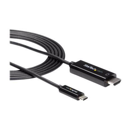 Artikelbild 4 für StarTech.com USB C/HDMI Kabel CDP2HD2MBNL 2,0 m schwarz, 1 St., Artikelnummer 964698