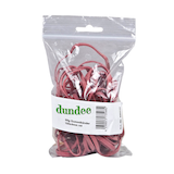 Artikelbild 1 für dundee Gummibänder rot 0,4 cm, Ø 15,0 cm, 50,0 g, Artikelnummer 422442