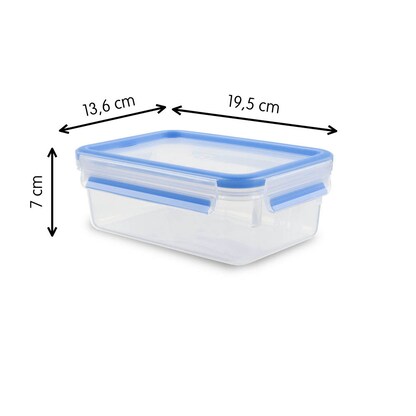 Artikelbild 3 für emsa Frischhaltedose CLIP & CLOSE 7,0 cm hoch transparent 1,0 l, 1 St., Artikelnummer 669881