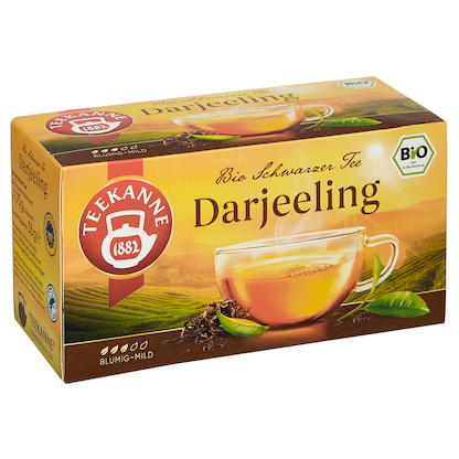 Artikelbild 6 für TEEKANNE Bio Schwarzer Tee Darjeeling Bio-Tee 20 Portionen, Artikelnummer 778512