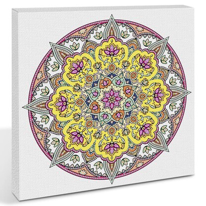 Artikelbild 4 für URSUS® Diamond Painting Mandala mehrfarbig, Artikelnummer 232789
