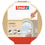 Artikelbild 1 für tesa KURVEN Kreppband beige 25,0 mm x 25,0 m 1 Rolle, Artikelnummer 723959