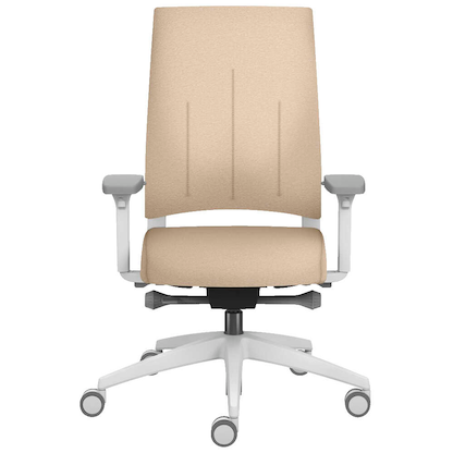Artikelbild 2 für sedus Bürostuhl se:quaterback 2, QB-105/202 Stoff beige, Gestell grau, Artikelnummer 769408
