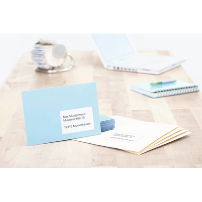 Artikelbild 2 für HERMA Adressetiketten 4265 weiß 63,5 x 46,6 mm, 100 Blatt, Artikelnummer 188482