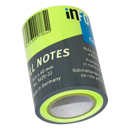 Artikelbild 2 für inFO Ersatzrolle Haftnotizen-Rolle 5620-33 grün, 1 Rolle, Artikelnummer 355060