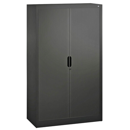Artikelbild für CP Omnispace Rollladenschrank schwarzgrau 3 Fachböden 100,0 x 42,0 x 166,0 cm, Artikelnummer 412294