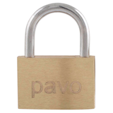 Artikelbild 1 für pavo Vorhängeschloss gold, 1 St., Artikelnummer 219099
