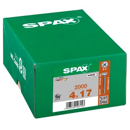 Artikelbild 2 für SPAX® Universalschrauben Z2 Rückwandkopf WIROX 0281010400172 4 mm x 17 mm, 2.000 St., Artikelnummer 395519