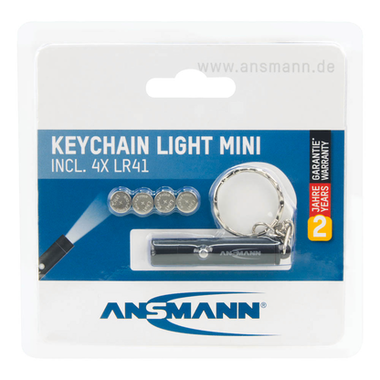 Artikelbild 9 für ANSMANN Keychain LED Taschenlampe schwarz 5,0 cm, 1 St., Artikelnummer 629289