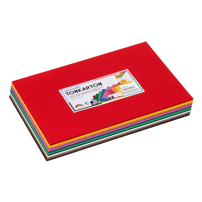Artikelbild 2 für folia Tonpapier farbsortiert 180 g/qm 120 Blatt, Artikelnummer 719528