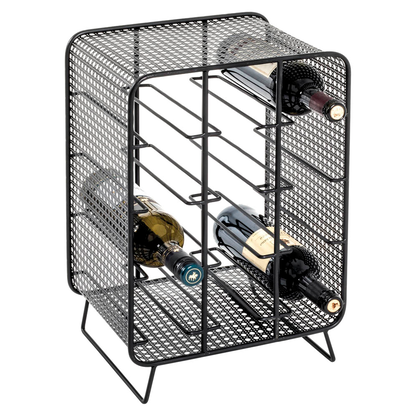 Artikelbild für HAKU Möbel Weinregal schwarz 30,0 x 24,0 x 46,0 cm, 1 St., Artikelnummer 491474