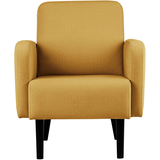 Artikelbild 1 für meet powered by PAPERFLOW Sessel LISBOA safran schwarz Stoff 71,0 x 81,5 x 83,0 cm, 1 St., Artikelnummer 850911