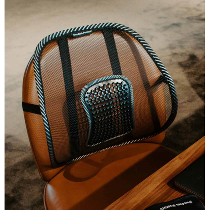 Artikelbild 3 für Swedish Posture® Lendenwirbelstütze Rückenstütze für Bürostuhl schwarz für Bürostühle, 1 St., Artikelnummer 235909