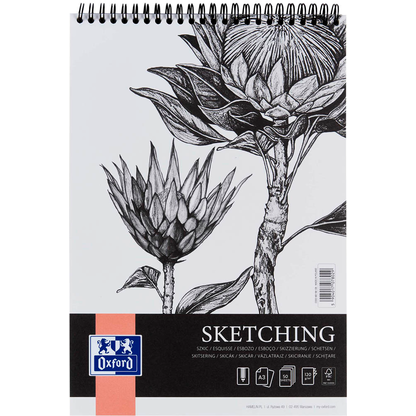 Artikelbild für OXFORD Skizzenblock Sketching DIN A3, 1 St., Artikelnummer 298446