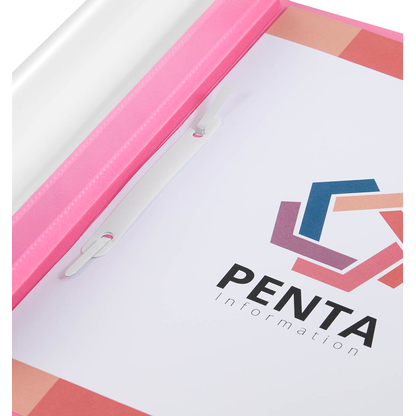 Artikelbild 3 für Schnellhefter Quality Kunststoff rosa DIN A4, 1 St., Artikelnummer 252987