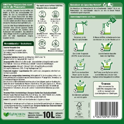 Artikelbild 2 für SUBSTRAL® Kompakt Blumenerde 10,0 l, Artikelnummer 368708