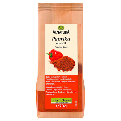 Artikelbild für ALNATURA Paprika Bio-Gewürz, 70,0 g, Artikelnummer 293649