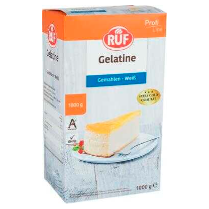 Artikelbild für RUF Gelatine gemahlen weiß 1,0 kg, 1 St., Artikelnummer 803009