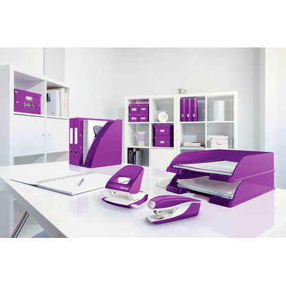 Artikelbild 3 für LEITZ Heftgerät NeXXt 5502 WOW violett, 1 St., Artikelnummer 154043