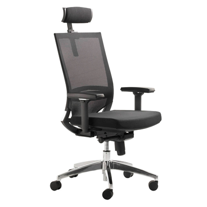 Artikelbild für Mayer Bürostuhl myOPTIMAX, 2486 Stoff schwarz, Gestell alu, Artikelnummer 337378