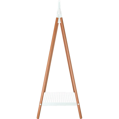 Artikelbild 4 für meet powered by PAPERFLOW Kleiderständer weiß Holz 1 Haken 105,0 x 142,0 cm, Artikelnummer 300923