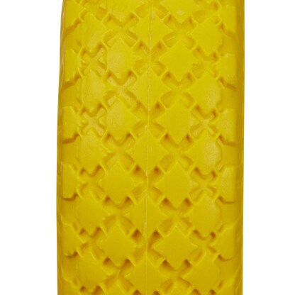 Artikelbild 6 für relaxdays Sackkarrenräder luftbereift gelb, grau Vollgummi Felgen, Achse 2,0 cm, Artikelnummer 452381