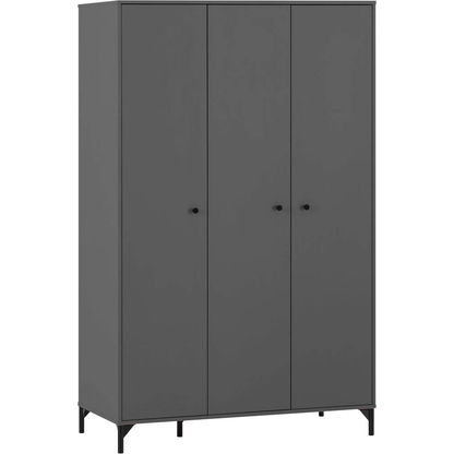 Artikelbild für MÖBELPARTNER Kleiderschrank Smash, 701905 anthrazit 5 Fachböden 118,8 x 60,0 x 191,2 cm, Artikelnummer 255069