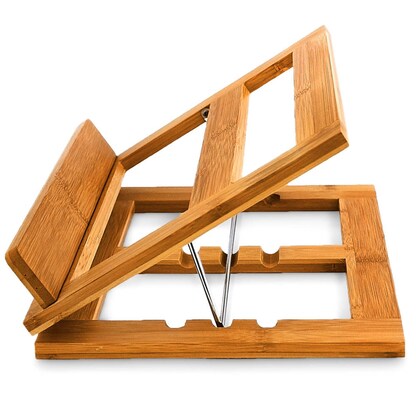 Artikelbild 2 für relaxdays Buchstütze braun 33,0 x 22,5 x 22,0 cm, 1 St., Artikelnummer 471522