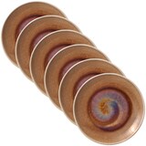 Artikelbild 1 für HEART & SOUL Teller Perfect Match Oyster braun Ø 21,0 cm, 6 St., Artikelnummer 994785