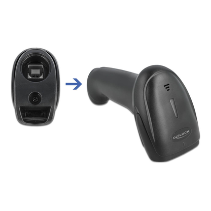 Artikelbild 3 für DeLOCK Laser-Barcodescanner kabellos, Artikelnummer 106597