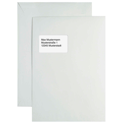 Artikelbild für kaenguruh the world of paper Versandtaschen DIN C4 mit Fenster grau 250 St., Artikelnummer 736268