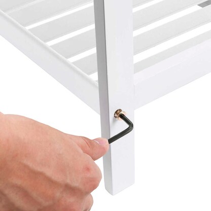 Artikelbild 5 für SONGMICS Schuhregal weiß 70,0 x 26,0 x 33,0 cm, 1 St., Artikelnummer 759619