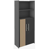 Artikelbild 1 für Kerkmann Regalschrank Oxford, 13000235 anthrazit 80,0 x 36,0 x 183,0 cm, 1 St., Artikelnummer 802738