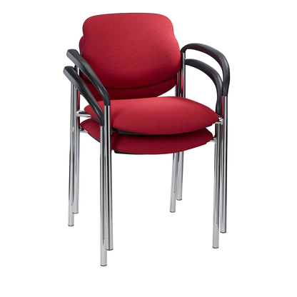 Artikelbild für Nowy Styl Besucherstühle Styl bordeaux Stoff, 2 St., Artikelnummer 260644