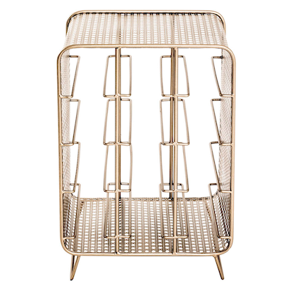 Artikelbild 3 für HAKU Möbel Weinregal gold 30,0 x 24,0 x 46,0 cm, 1 St., Artikelnummer 491504