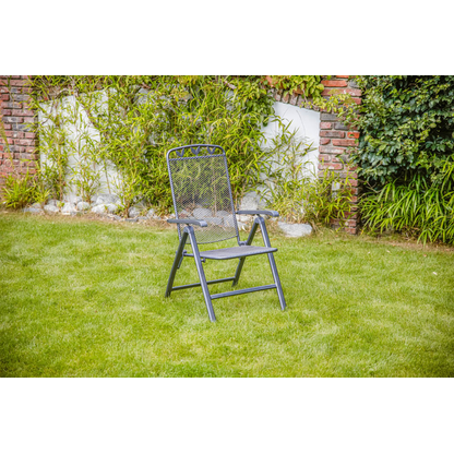 Artikelbild 3 für greemotion Klappstuhl mit Armlehnen greemotion grau, 1 St., Artikelnummer 423081