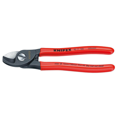 Artikelbild für KNIPEX Kabelschere 95 11 165, Länge: 16,5 cm, 1 St., Artikelnummer 982696